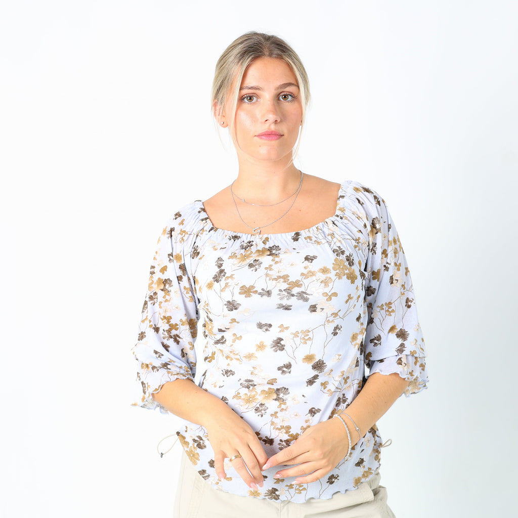 Light Blue Y2K Promod Blouse (L)