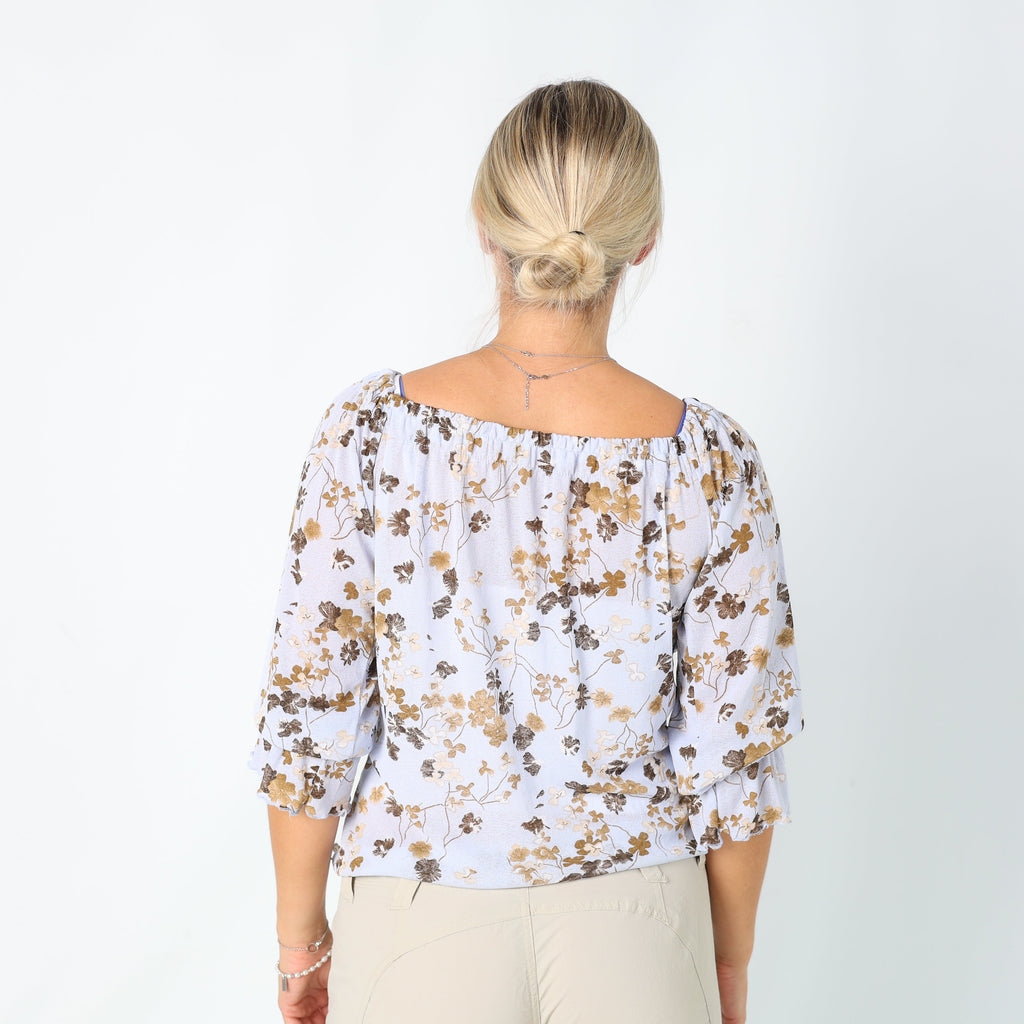 Light Blue Y2K Promod Blouse (L)