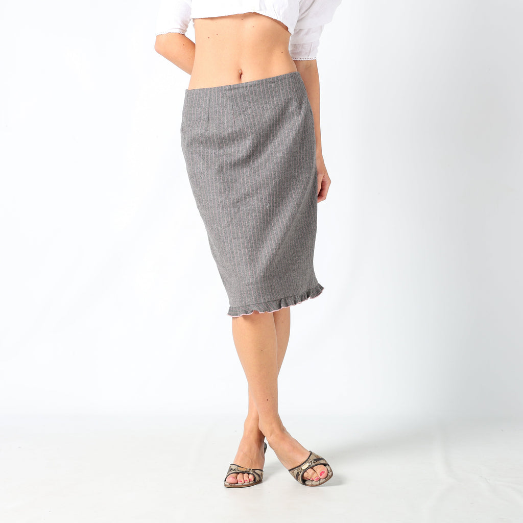 Grey Y2K AlexandreNarakas Formal Skirt Part of a Two Piece (S)
