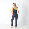 Navy Blue Y2K Gaudi Formal Jumpsuit (S)
