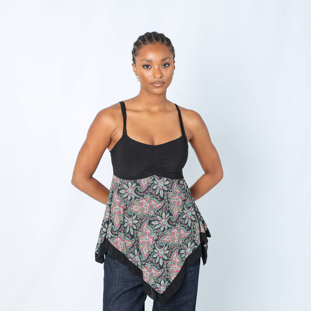 Black Y2K Cami (M)