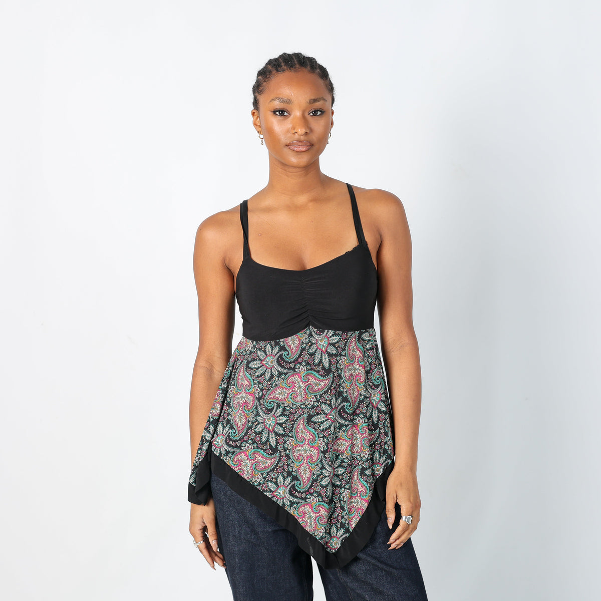 Black Y2K Cami (M)