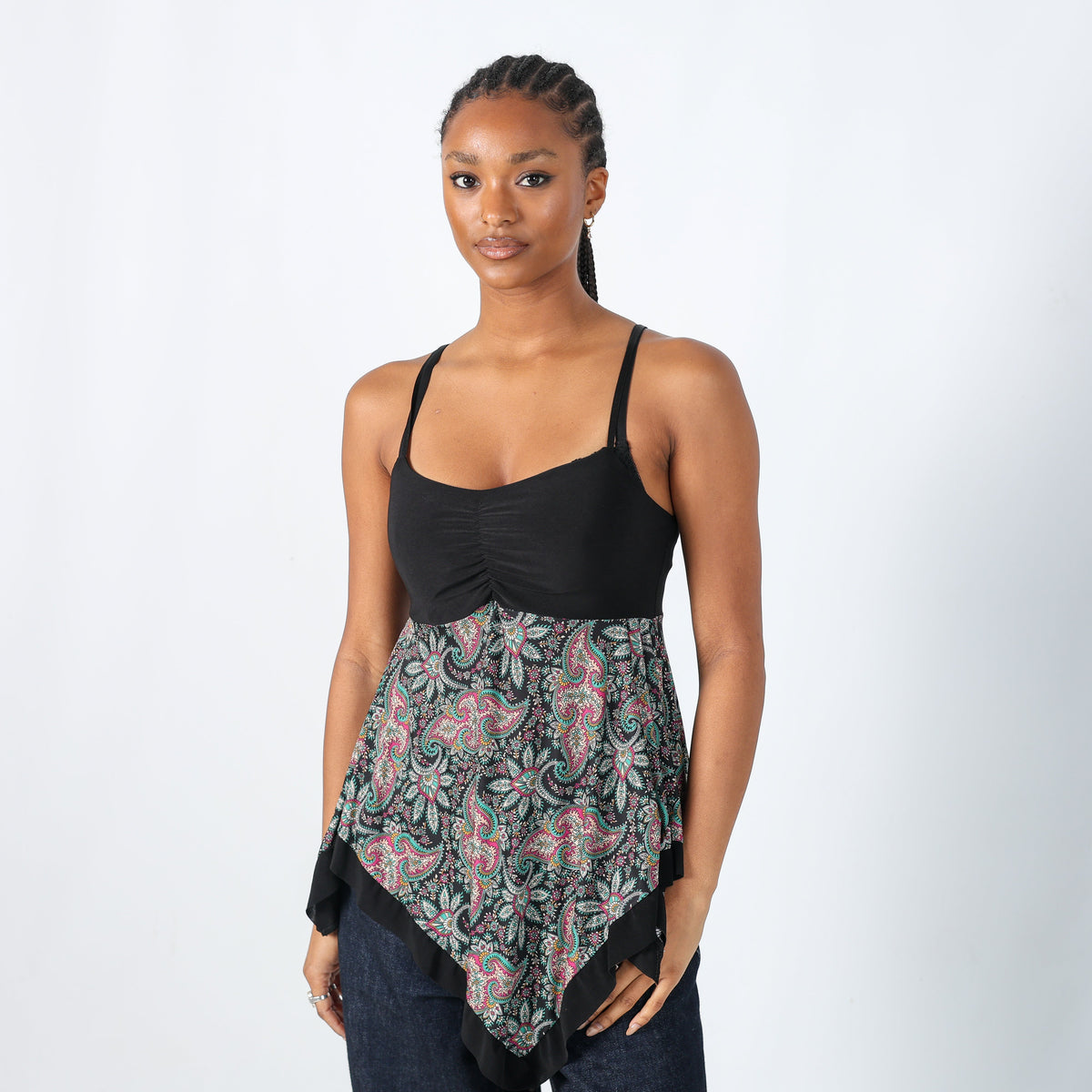 Black Y2K Cami (M)