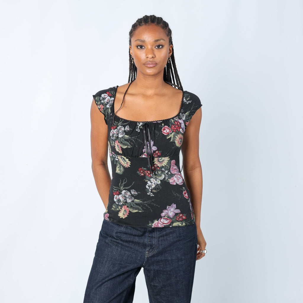 Black 90s Nuna Lie Cami (M)