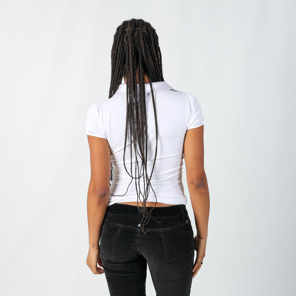 White Y2K TT Studios T-shirt (S)