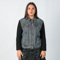 Blue Y2K Moschino Denim Jacket (14)