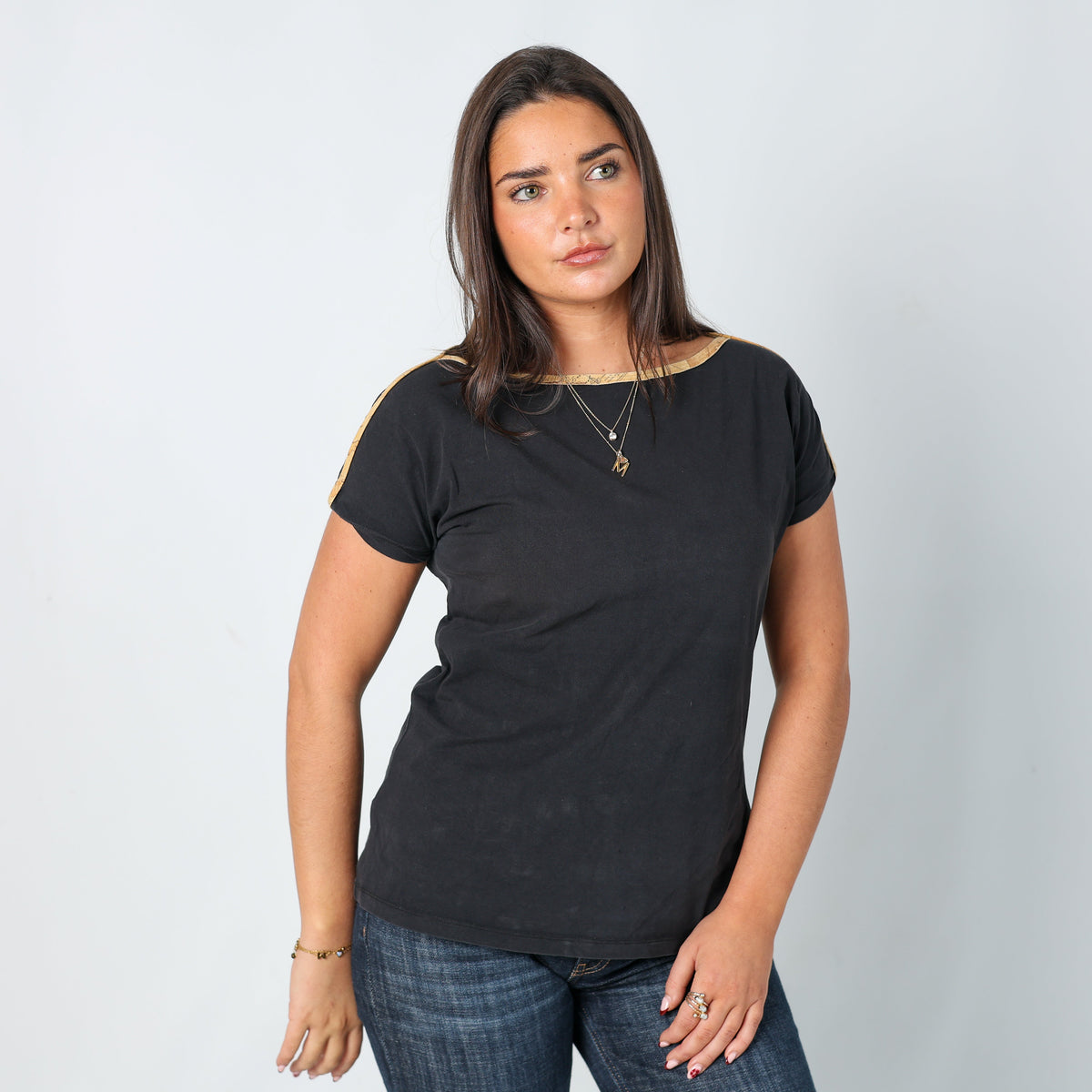 Black Y2K Donnavventura T-shirt (M)
