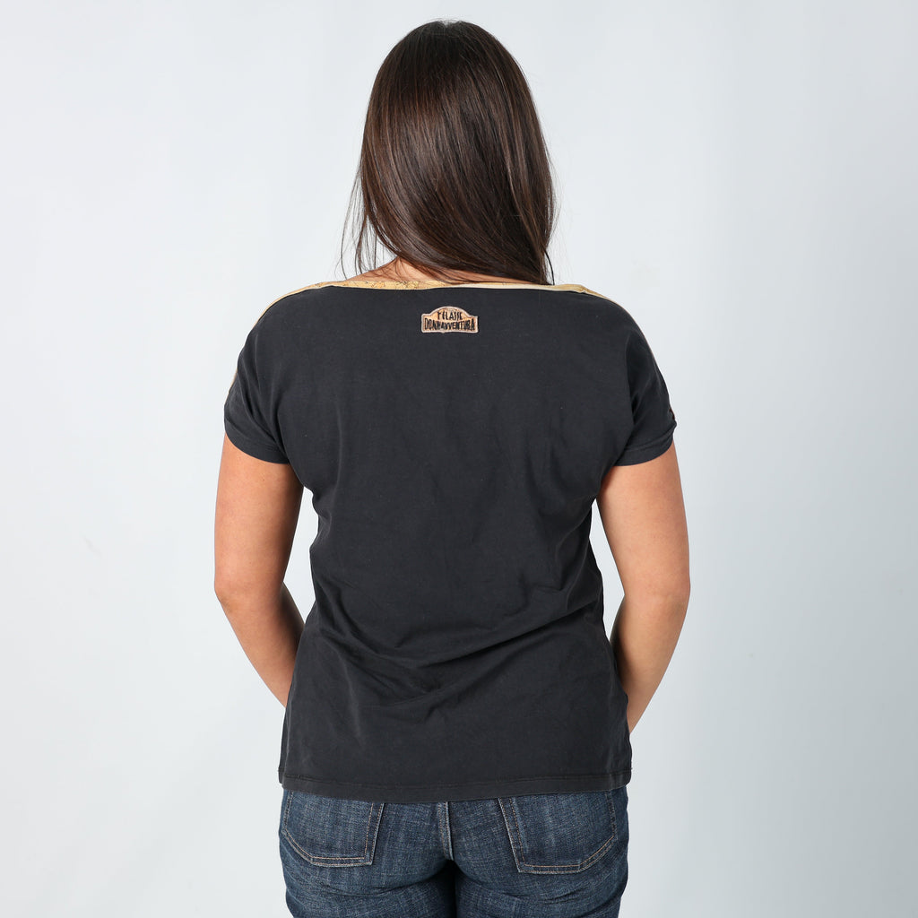 Black Y2K Donnavventura T-shirt (M)