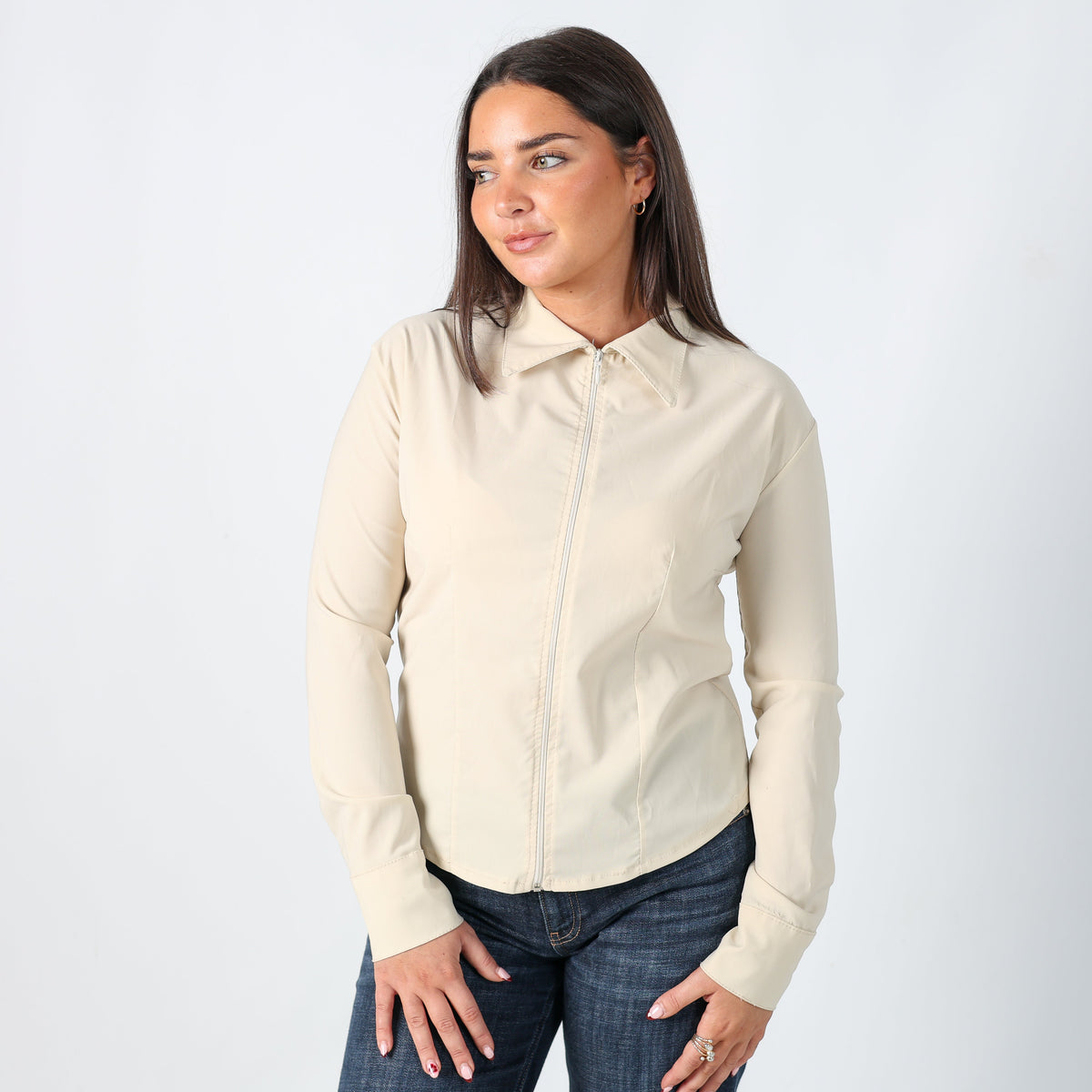 Cream Y2K Light jacket (8)