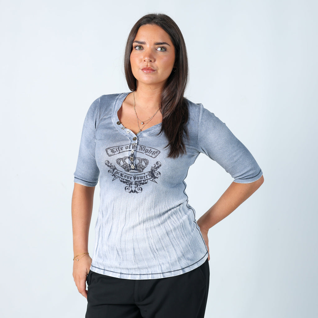 Light Blue Y2K Sani Blu Long Sleeve Top (8)