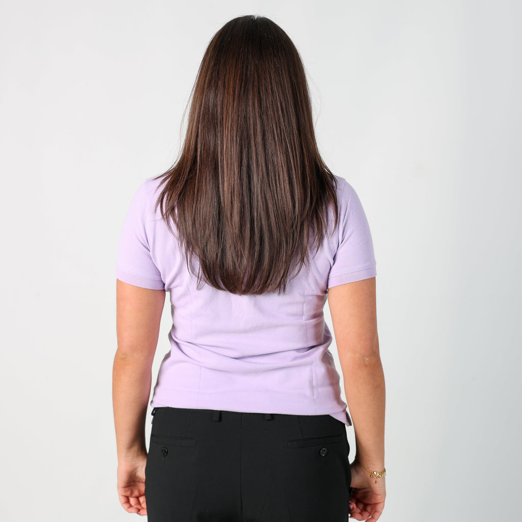 Lilac Purple Y2K Lauren Ralph Lauren T-shirt Polo (S)