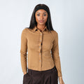 Brown 90s United Colors of Benetton Cami (S)