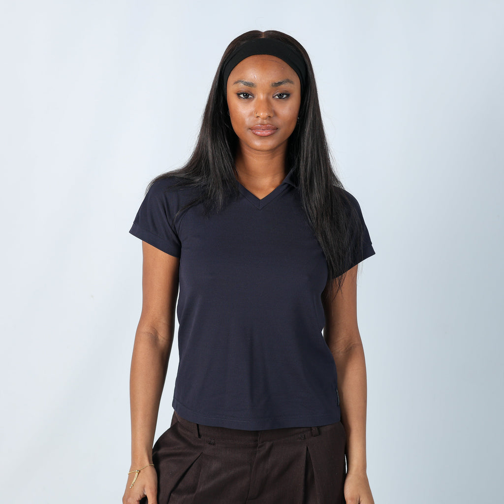 Navy Blue 90s Armani Jeans T-shirt (S)