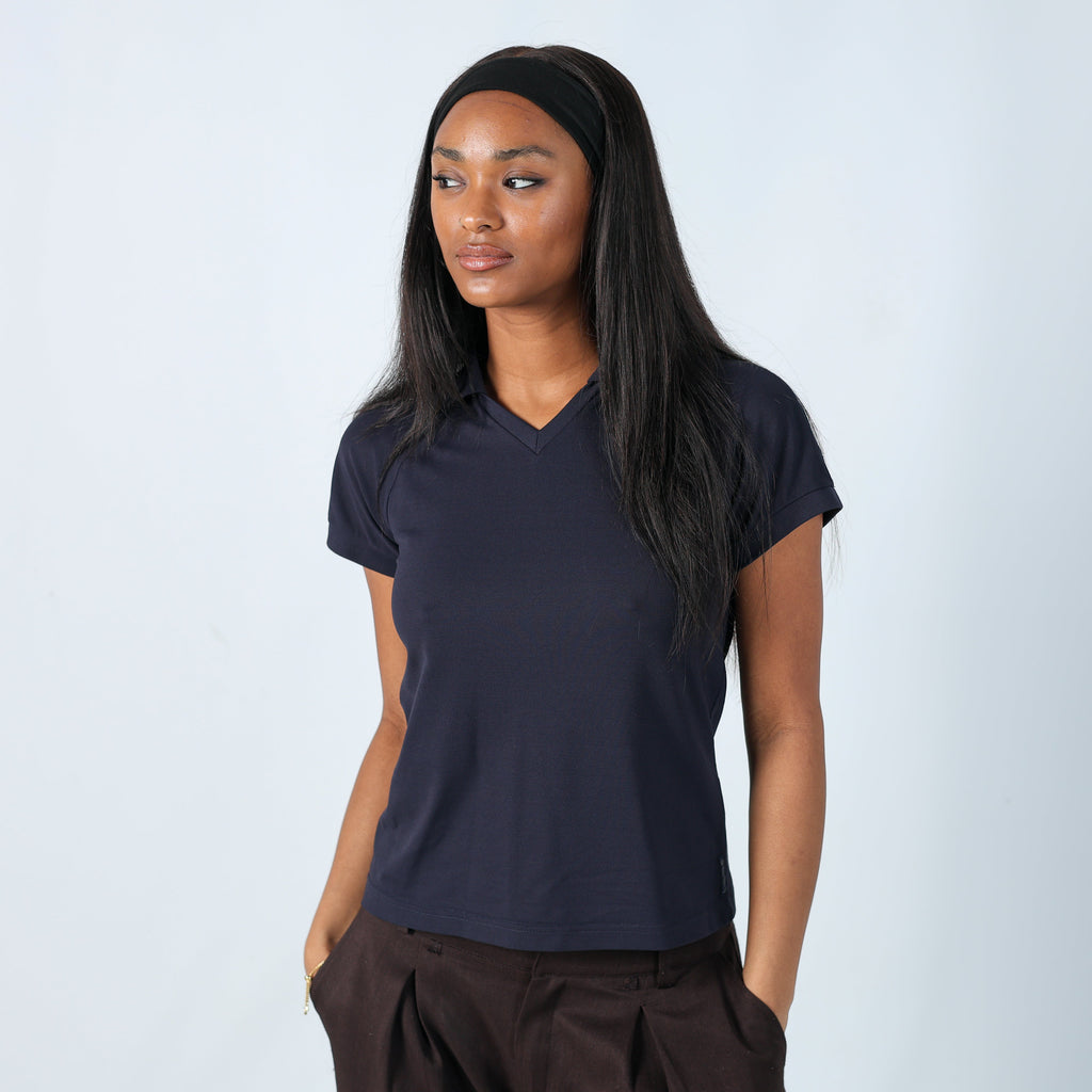 Navy Blue 90s Armani Jeans T-shirt (S)
