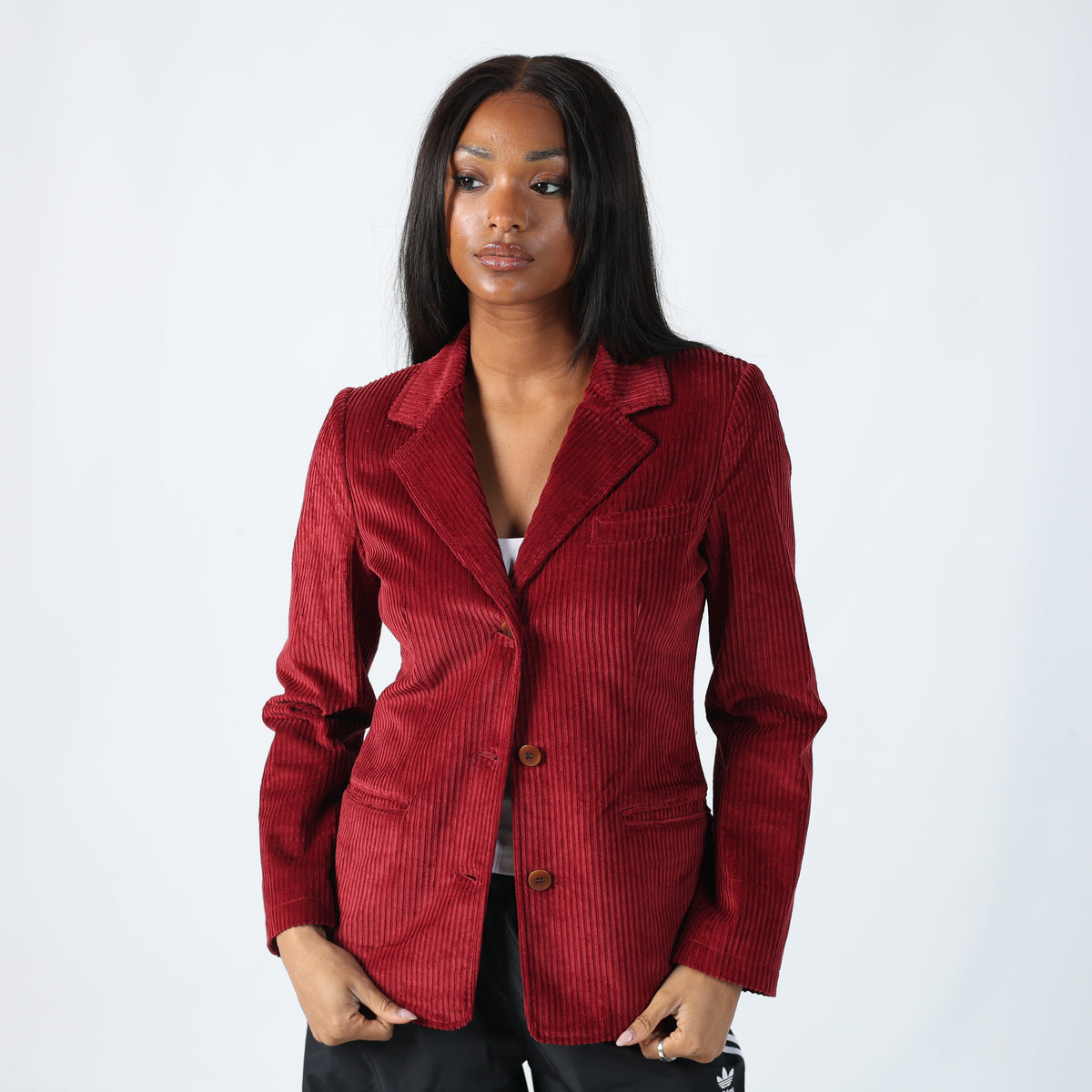Purple Y2K Jantzen Cord Jacket (14)