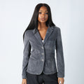 Blue Y2K Moschino Cord Jacket white stiching (16)