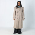 Beige Y2K Christian Dior Trench Coat lining inside (12)