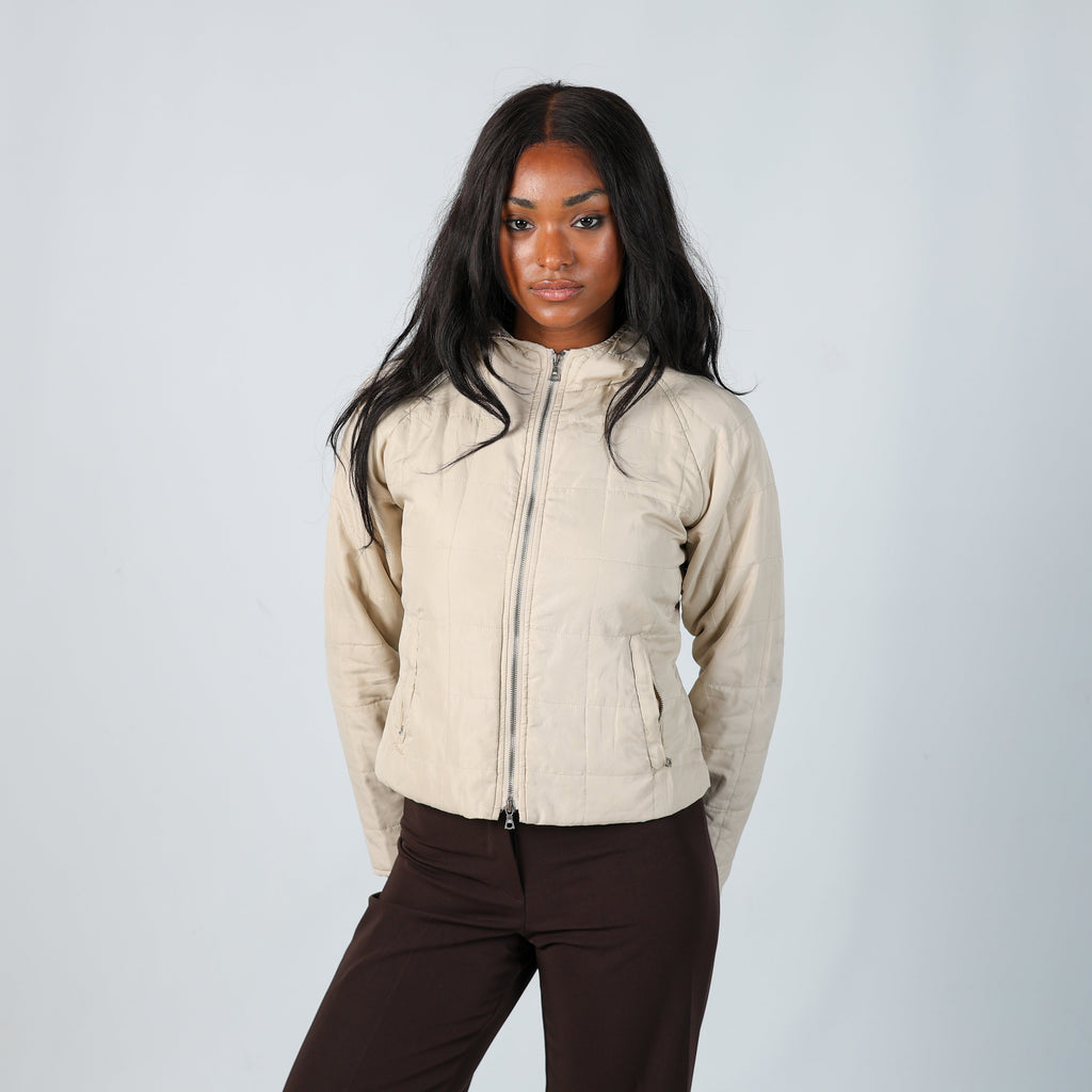 Cream Y2K Water Drop Light jacket (S)