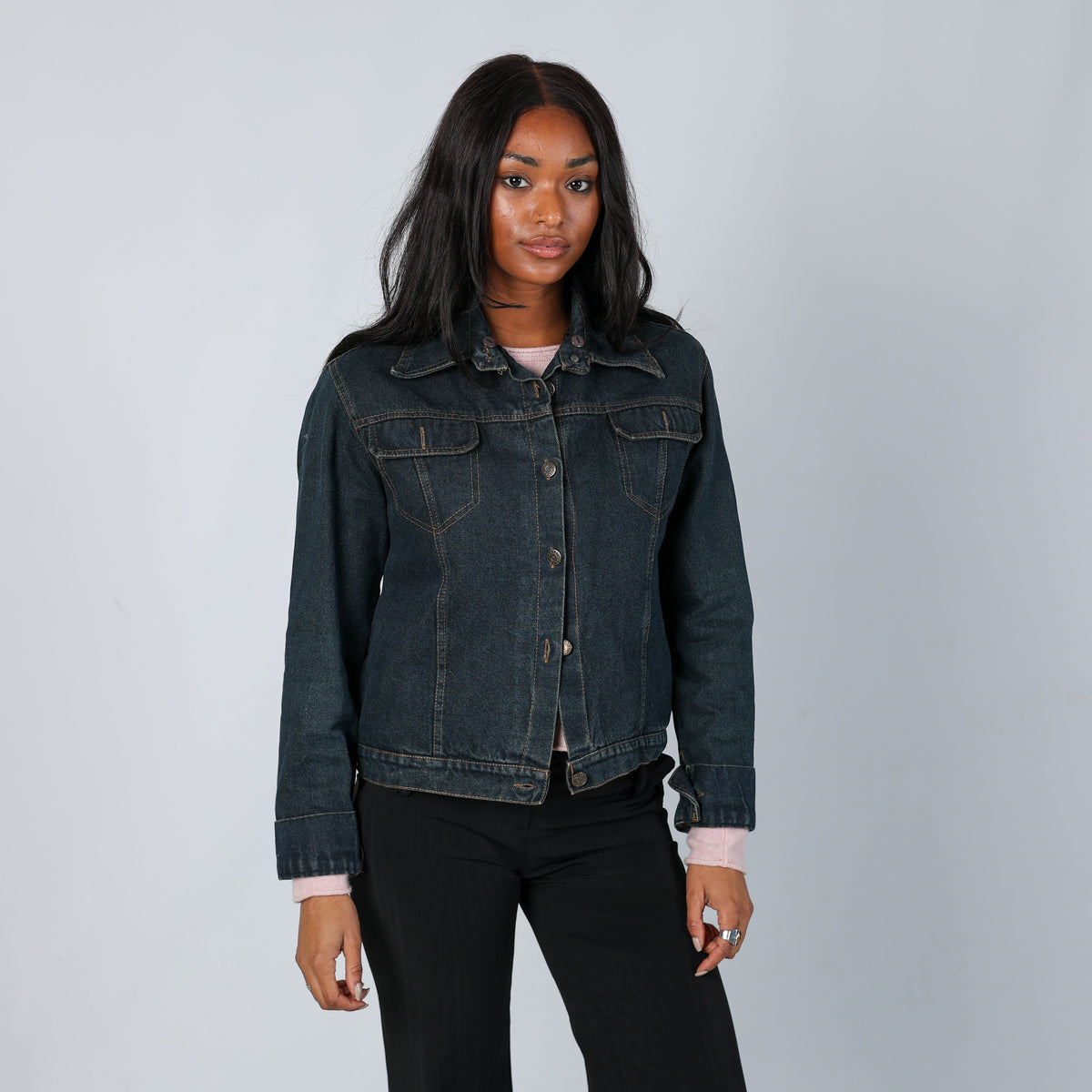 Blue Y2K Naked Jeans Denim Jacket (S)