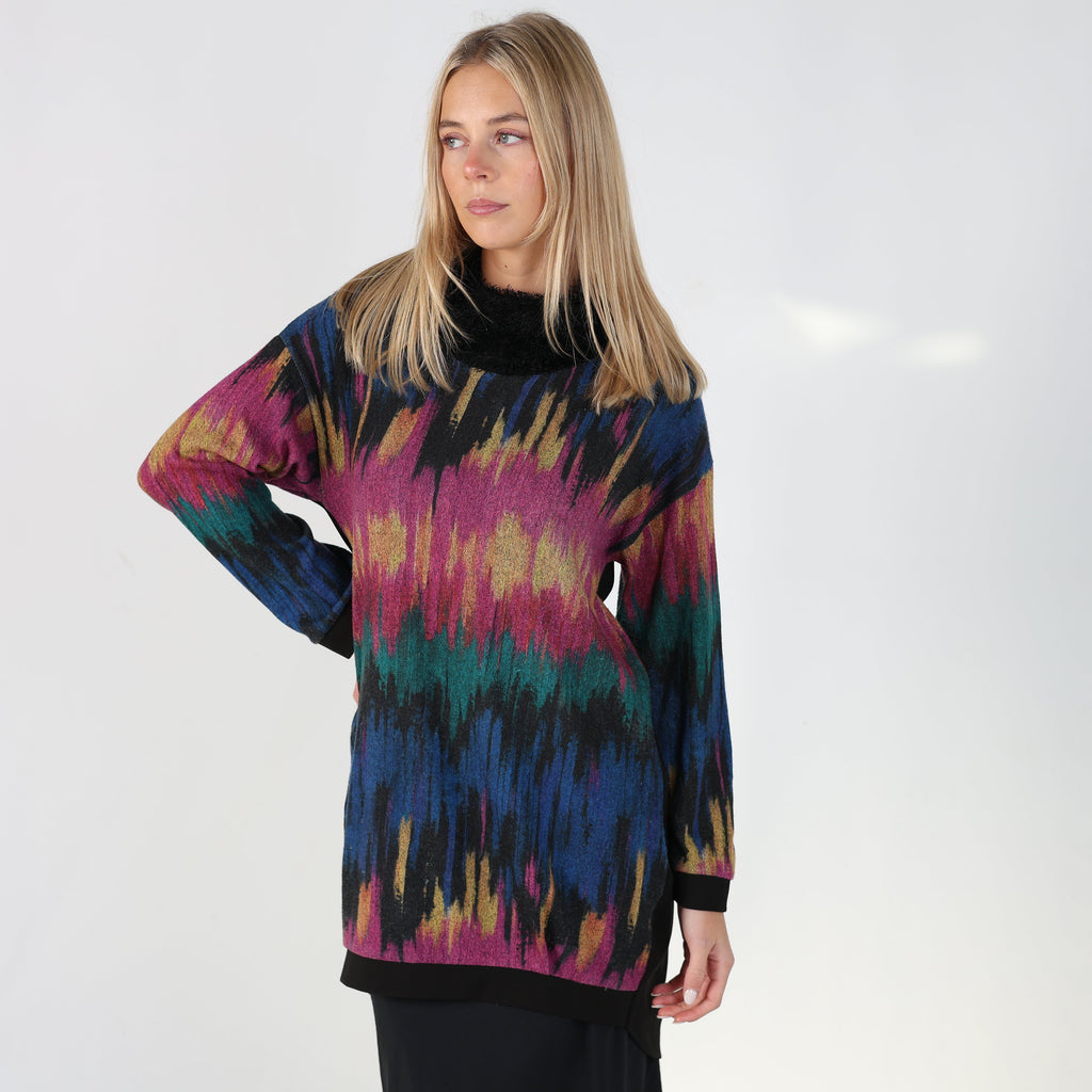 Black Y2K Elka Landri Long Sleeve Top (L)