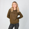 Dark Green Y2K Prform Knitted Jumper (S)