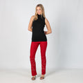 Red Y2K Woven Trousers (S)