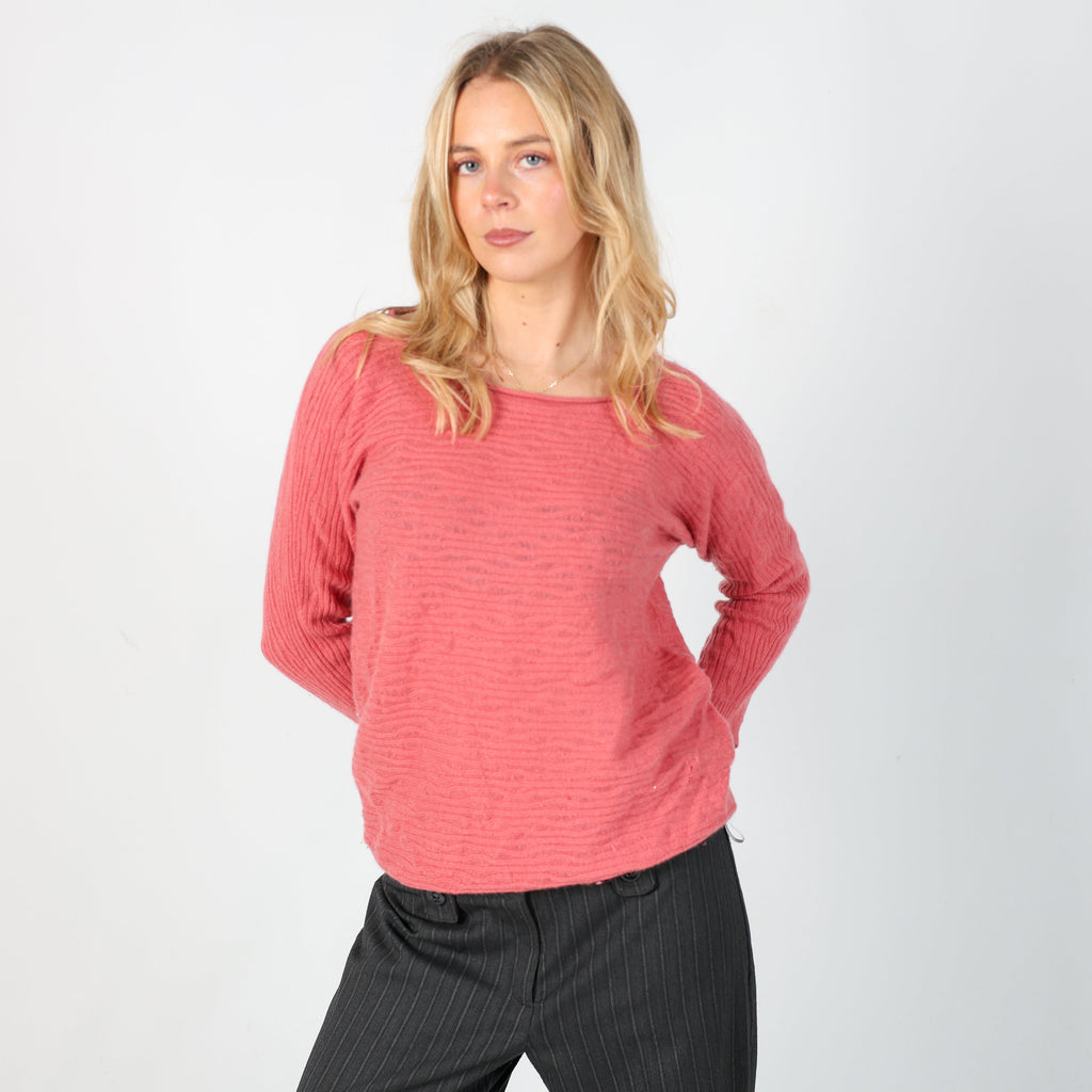 Pink Y2K Max&Co. Knitted Jumper (M)