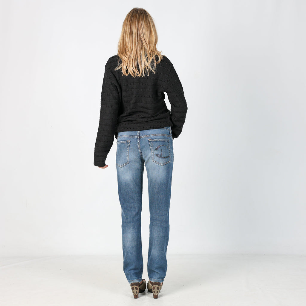 Blue 90s Just Cavalli Straight Jeans (L)