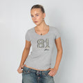 Light Grey Y2K Guess Jeans T-shirt (S)