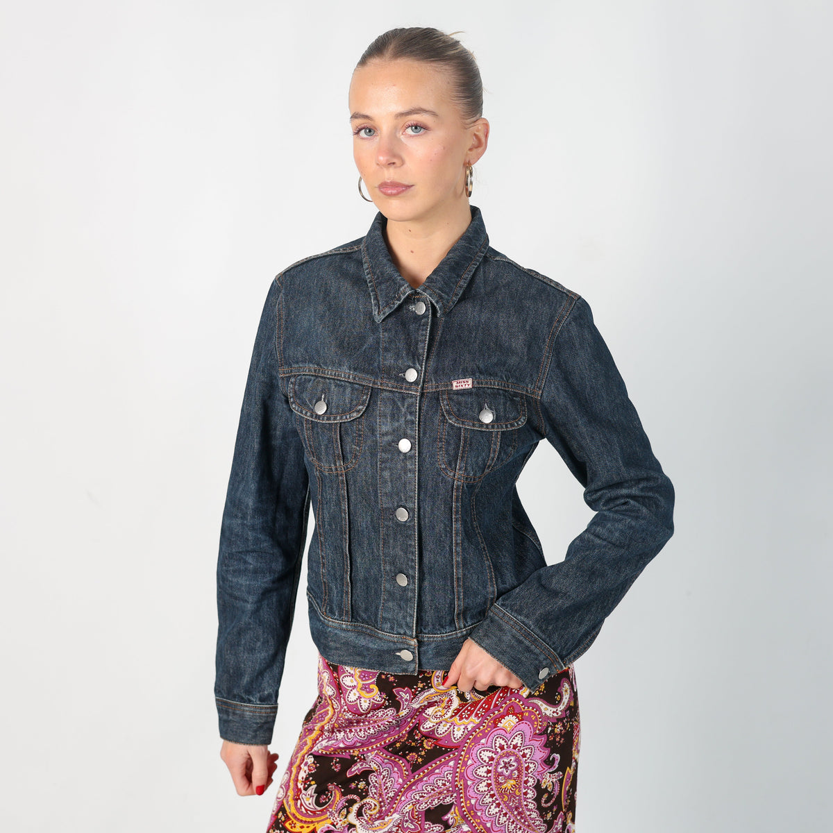 Blue Y2K Miss Sixty Denim Jacket (M)