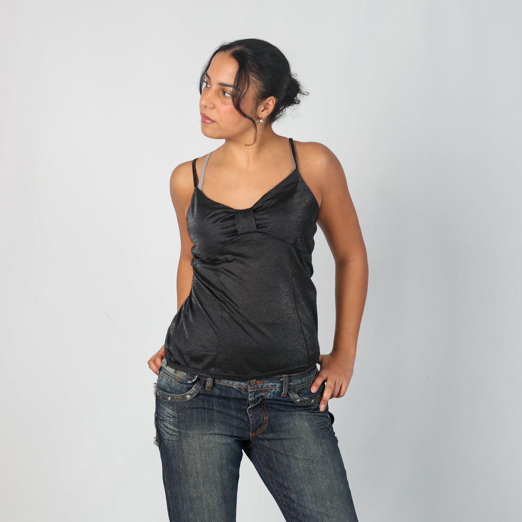 Charcoal Grey Y2K FPC Cami (L)