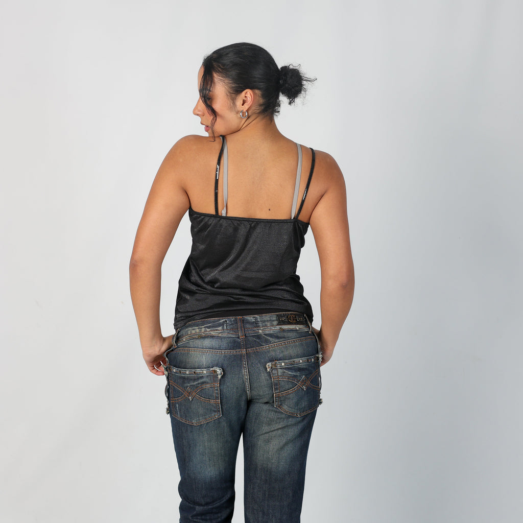 Charcoal Grey Y2K FPC Cami (L)