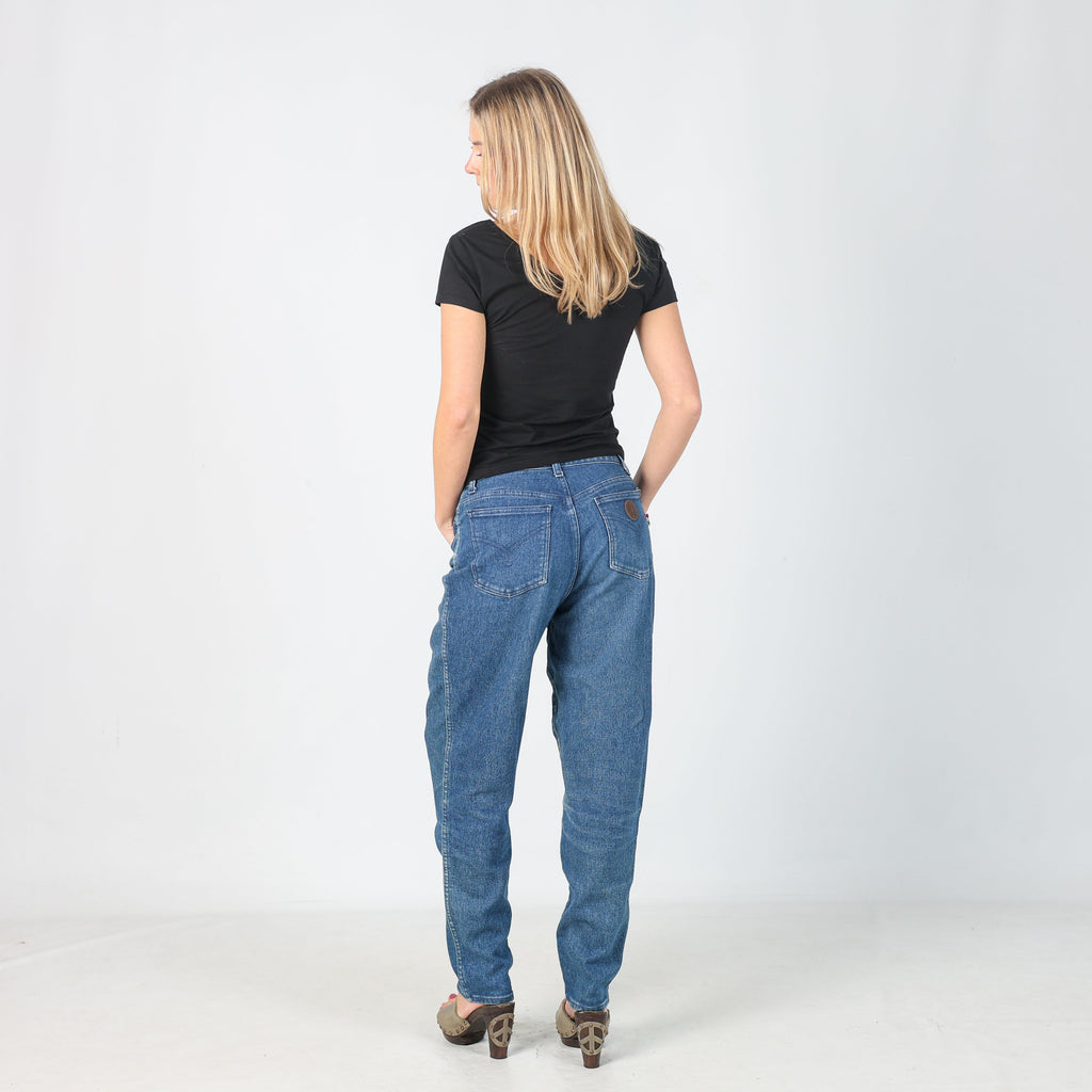 Blue Y2K Moschino Mom Jeans (S)