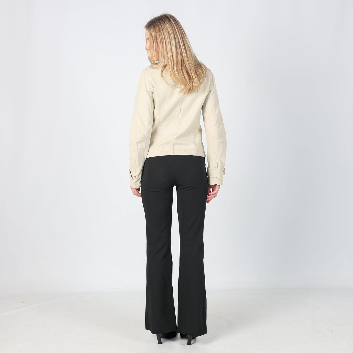 Black Y2K Formal Trousers (S)