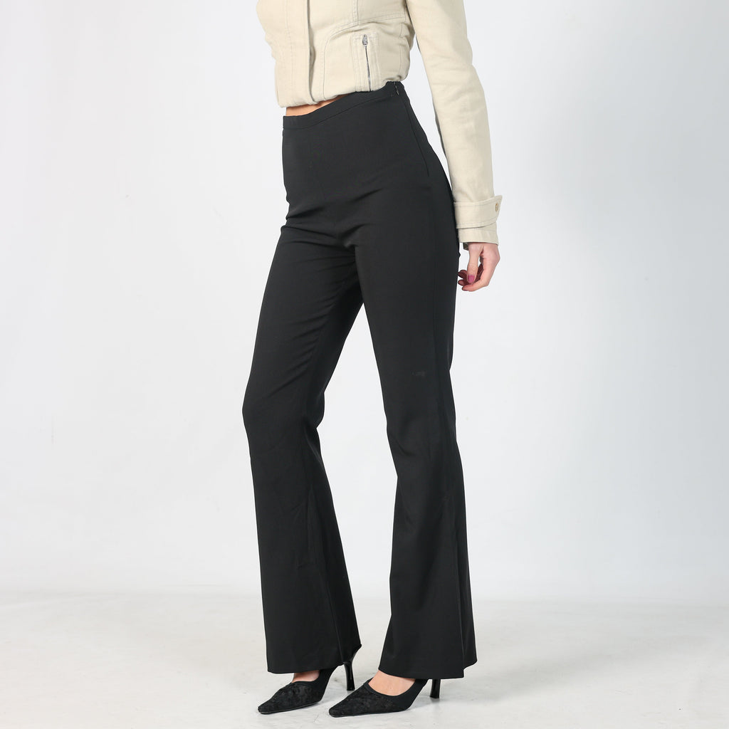 Black Y2K Formal Trousers (S)