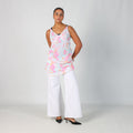 White Y2K Slip Dress (M)