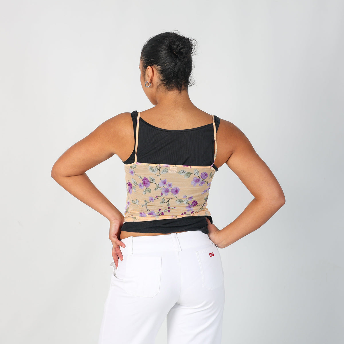 Peach Y2K Lovable Cami (S)