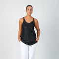 Black Y2K Slip Dress (M)