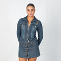 Blue Y2K Monella Vagabonda Denim Jacket (S)