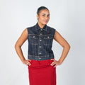 Blue Y2K DKNY Denim Jacket (L)
