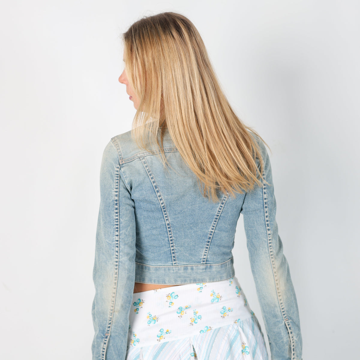 Blue Y2K GAS Denim Jacket (S)
