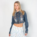 Blue Y2K Luo Di Denim Jacket (M)