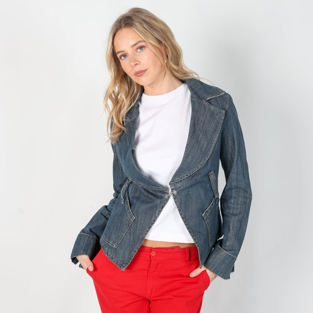 Blue 90s Denim Jacket (M)
