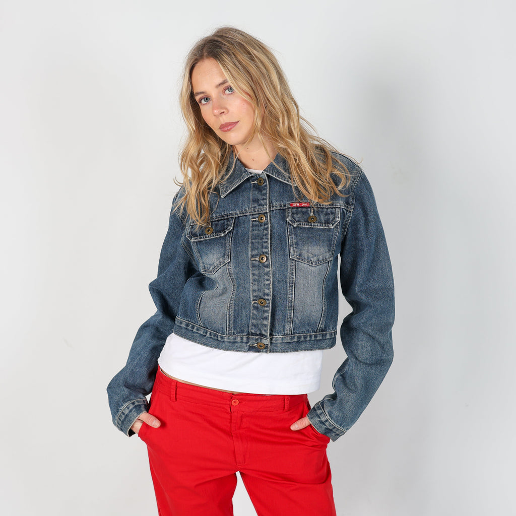 Blue 90s XFN Denim Jacket (M)