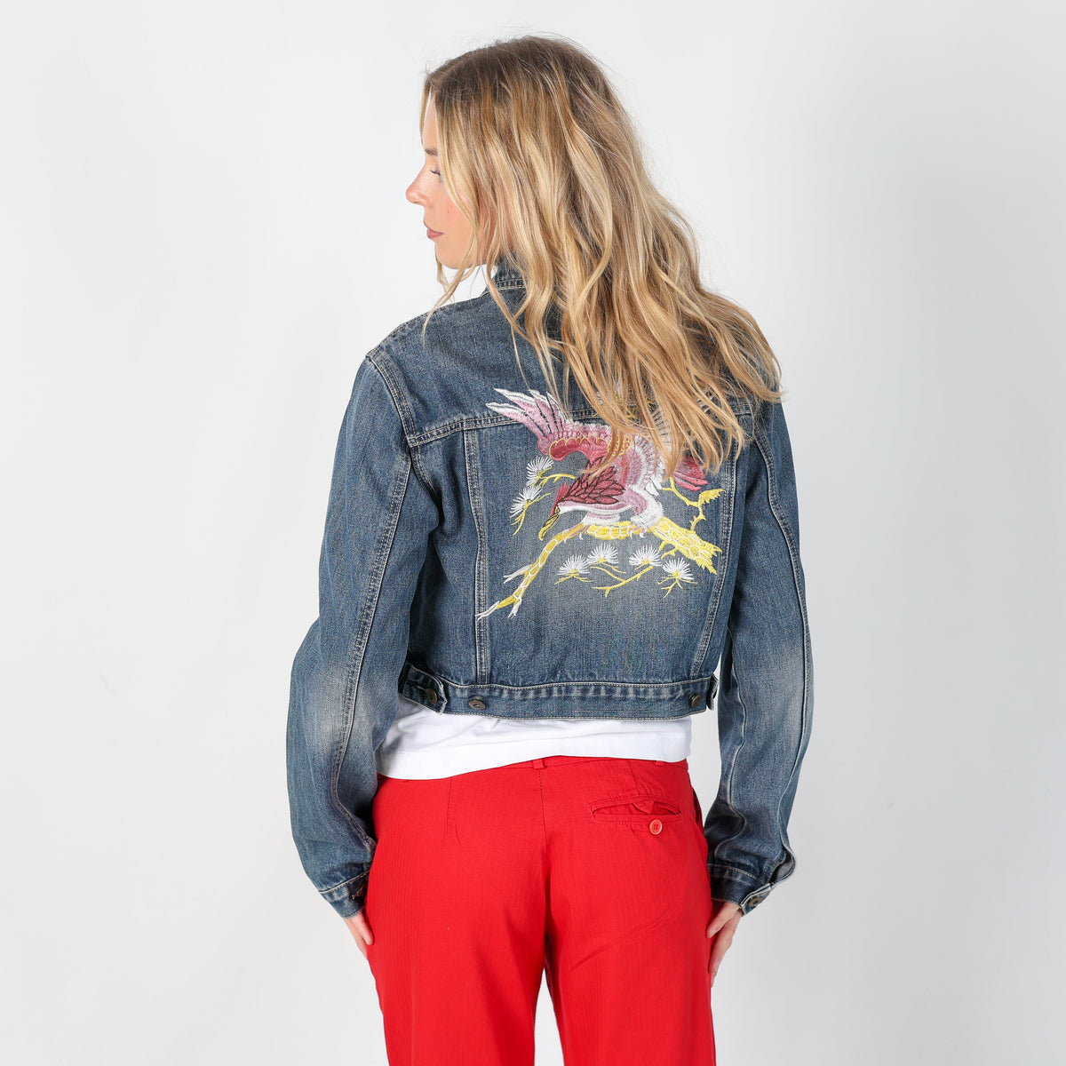 Blue 90s XFN Denim Jacket (M)