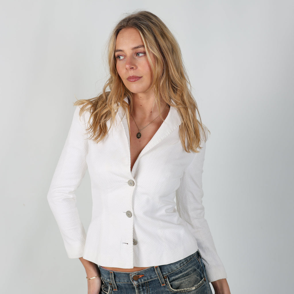 Ivory 90s Dolce & Gabbana Blazer (S)