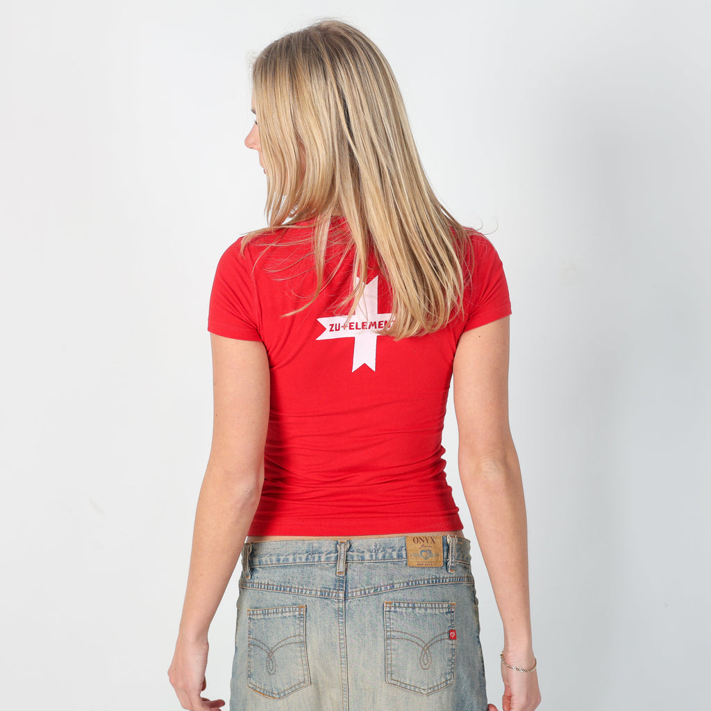 Red 90s Zuelements T-shirt (S)