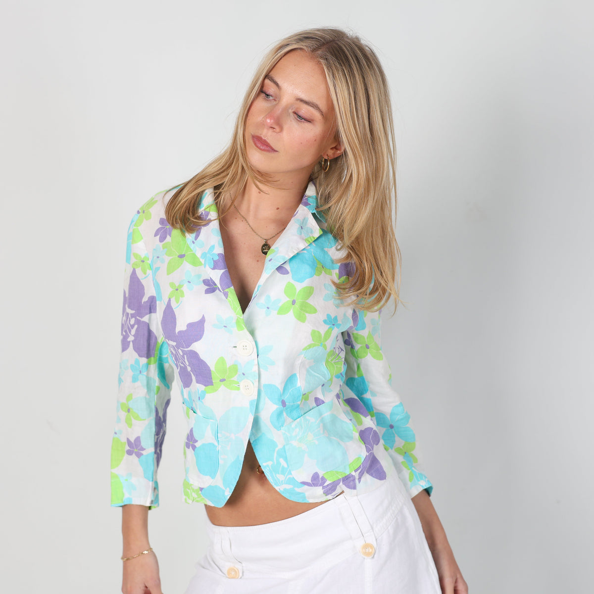 Multicoloured 90s United Colors of Benetton Blazer (M)