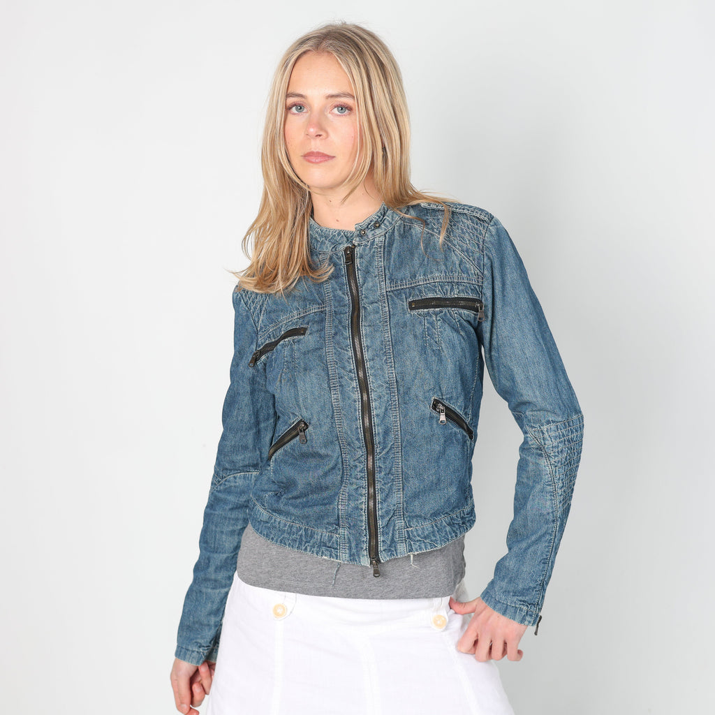 Blue 90s Ethic Denim Jacket (L)