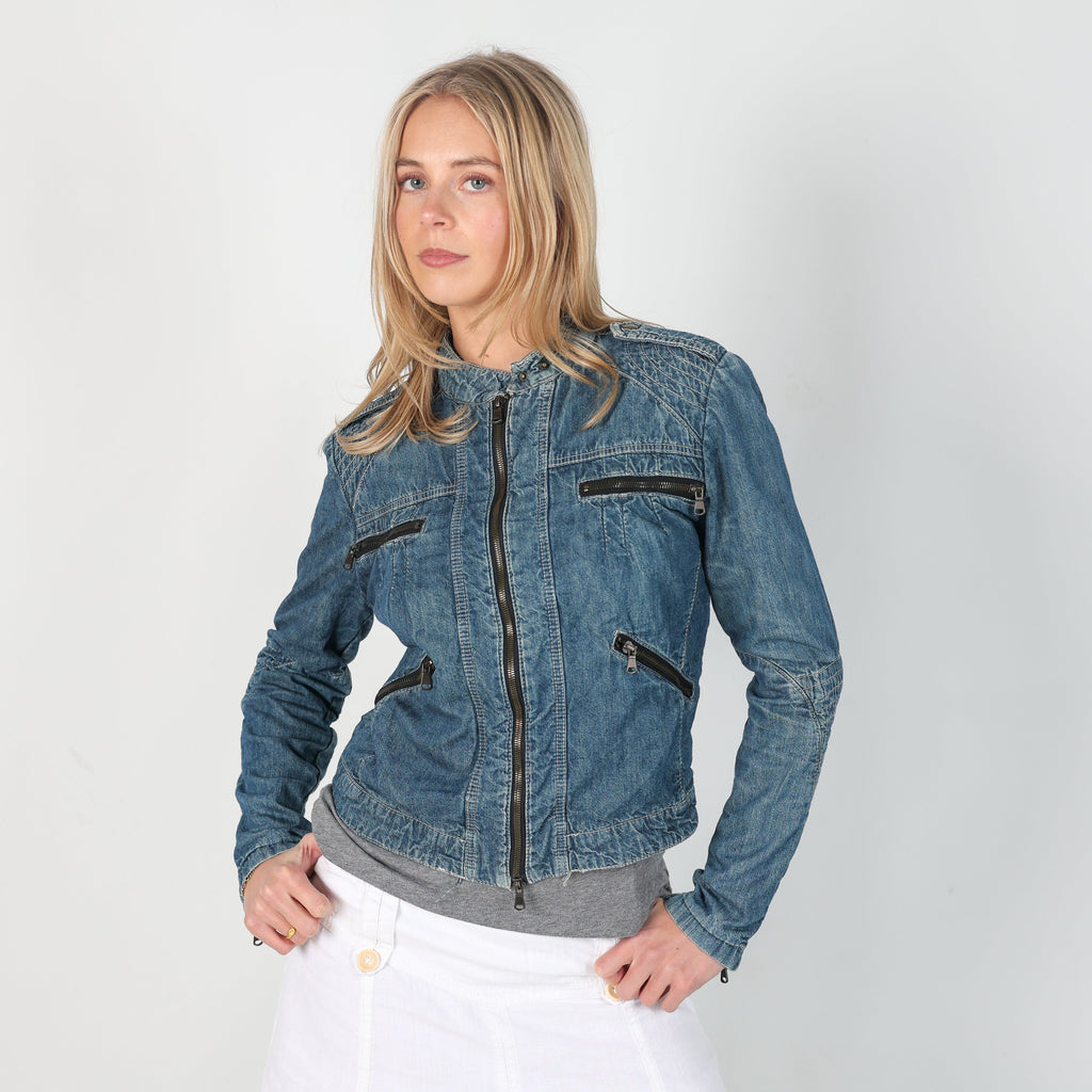 Blue 90s Ethic Denim Jacket (L)